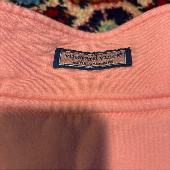 Vineyard Vines The Shep Shirt Pink 1/4 Zip Buttery Soft Lightweight Fleece - Picture 10 of 12